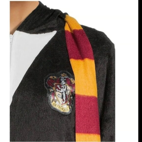 Harry Potter Novelty Hooded Union Suit Onesie Sleep Pajamas - NEW - Picture 3 of 3